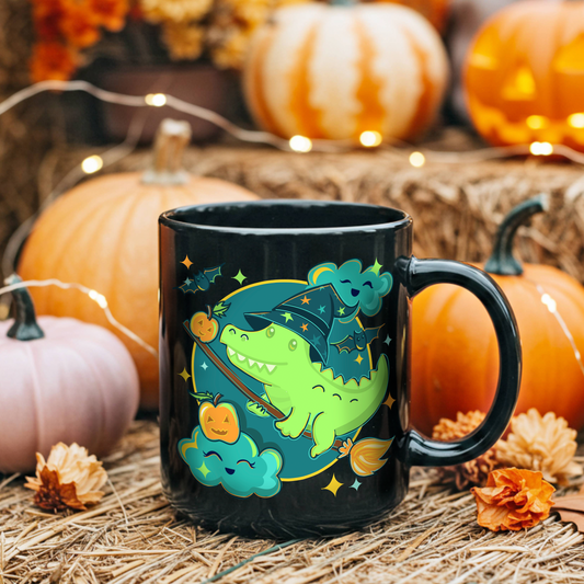 Alligator Halloween Ceramic Mug