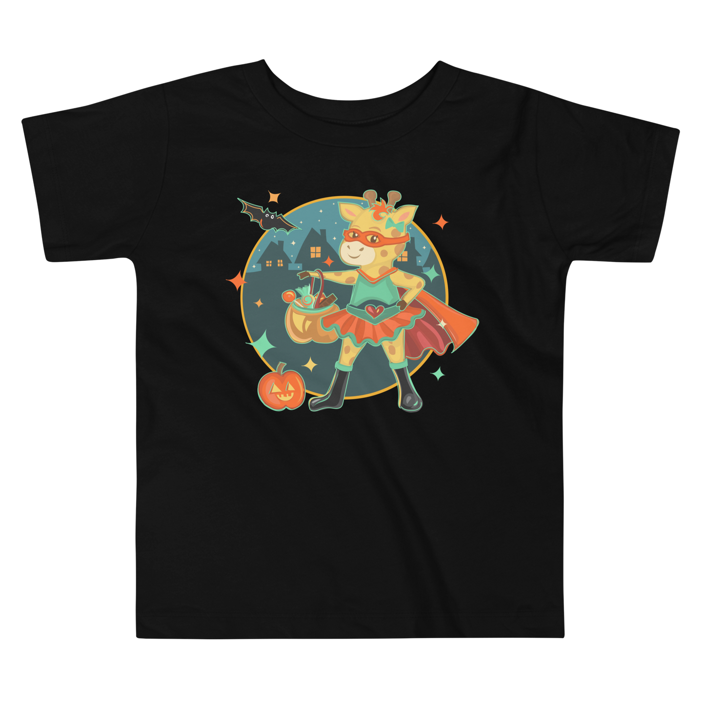 Giraffe Halloween Toddler Tee
