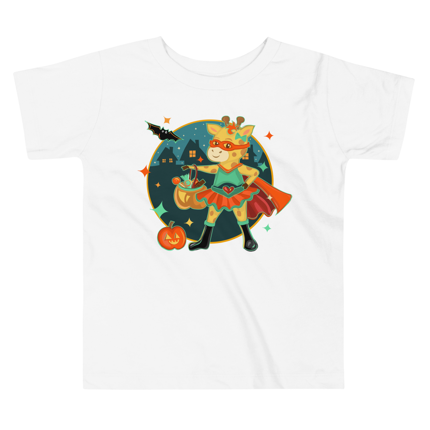Giraffe Halloween Toddler Tee