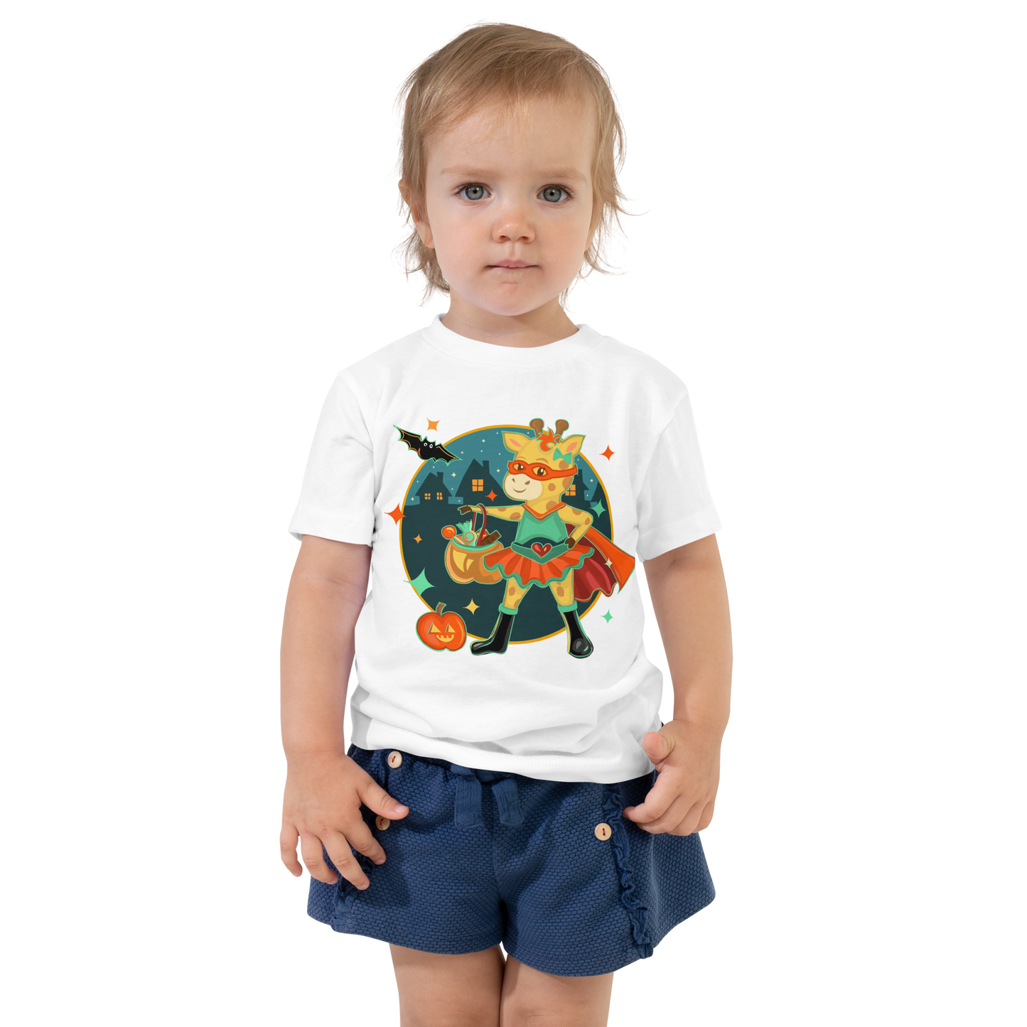 Giraffe Basketball Toddler Tee