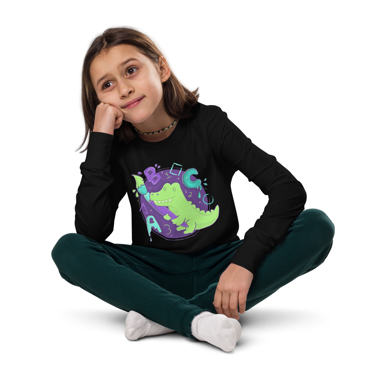 Alligator School Kids Long Sleeve