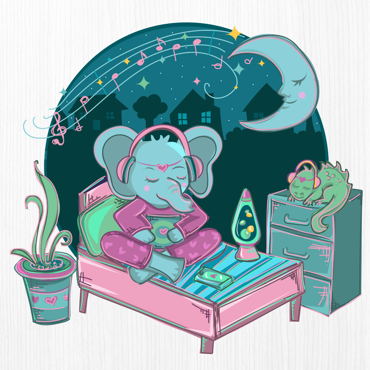 Retro Elephant