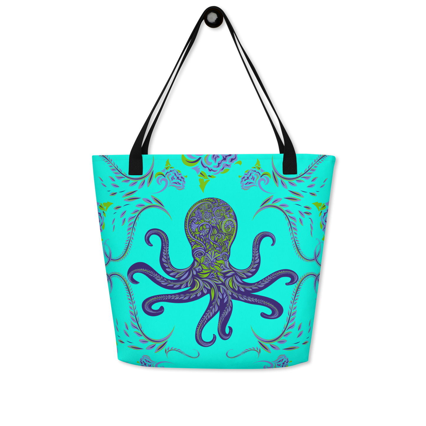 Octopus Tote with Pocket