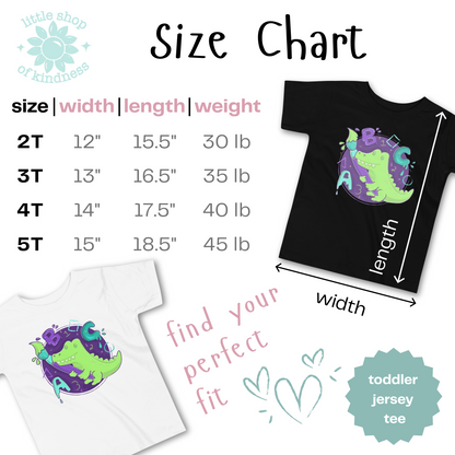 Alligator Halloween Toddler Tee