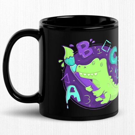 Alligator School Ceramic Mug