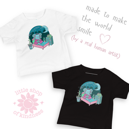Retro Elephant Baby Tee