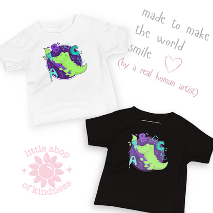 Alligator School Baby Tee