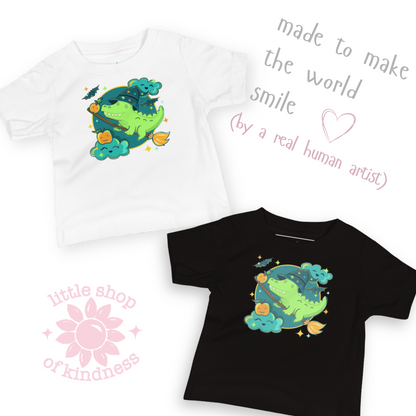Alligator Halloween Baby Tee