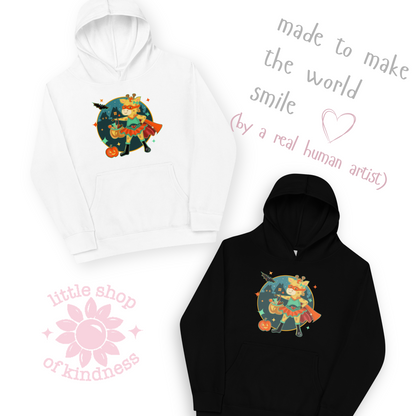 Giraffe Halloween Kids Hoodie