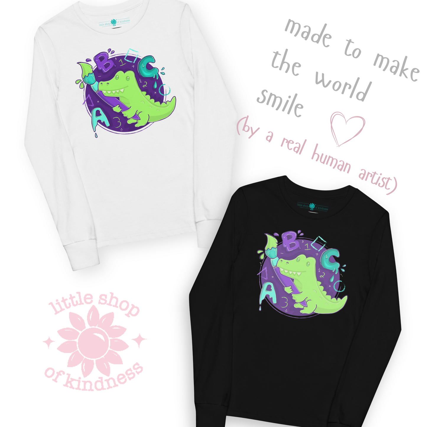 Alligator School Kids Long Sleeve