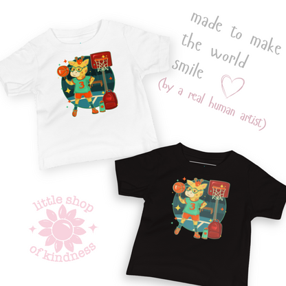 Giraffe School Baby Baby Tee