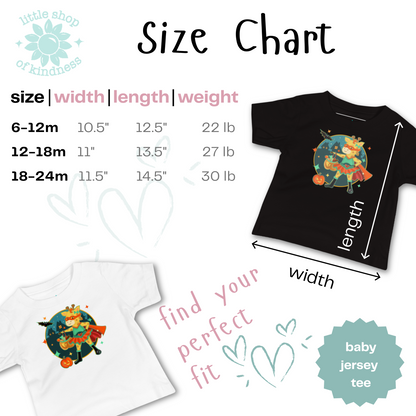 Giraffe Halloween Baby Tee