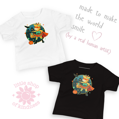 Giraffe Halloween Baby Tee