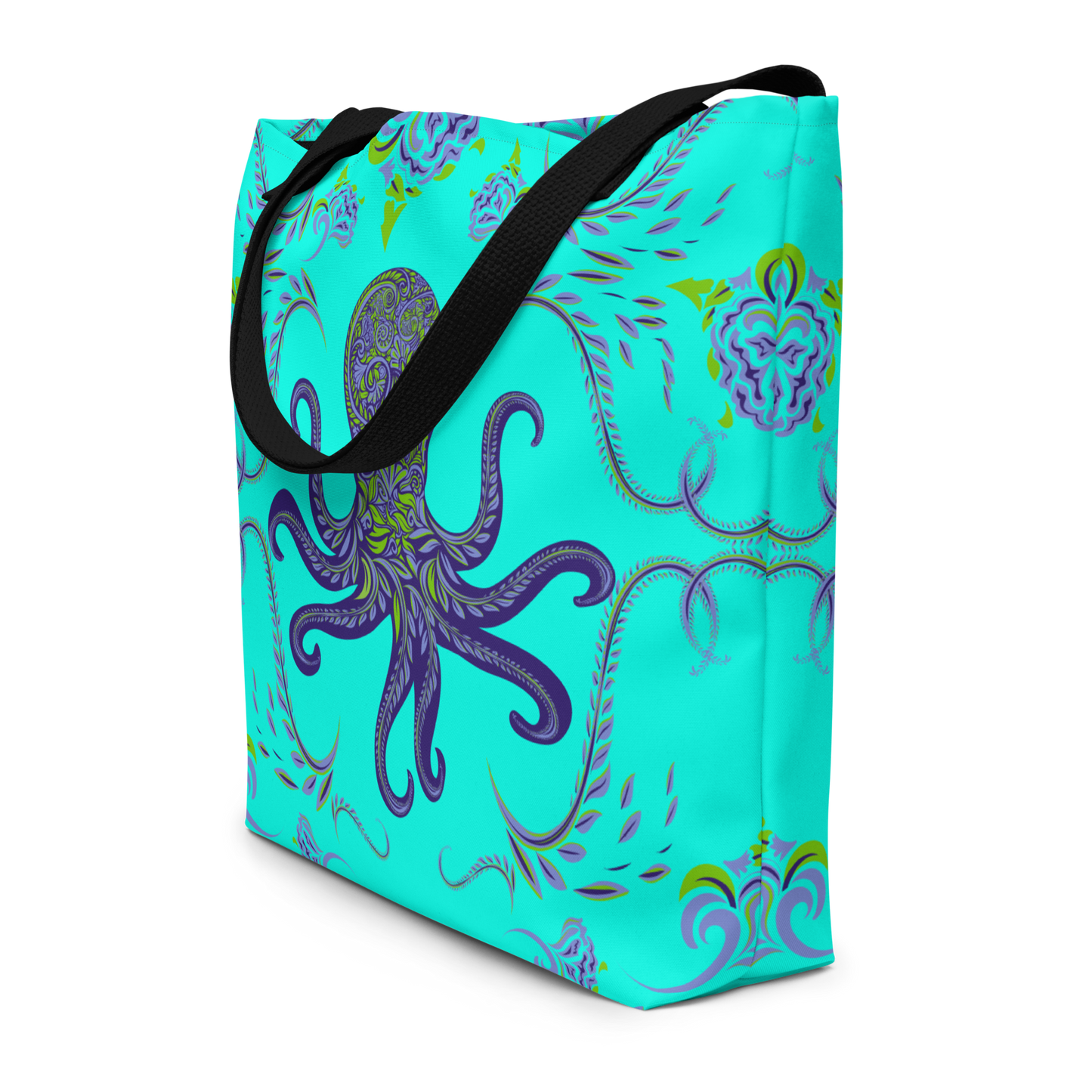 Octopus Tote with Pocket