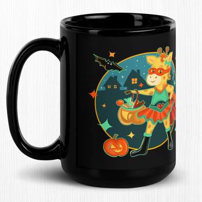 Giraffe Halloween Ceramic Mug