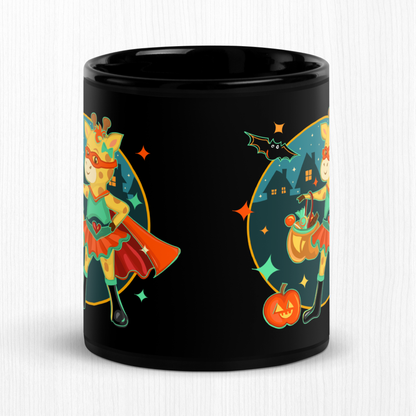 Giraffe Halloween Ceramic Mug