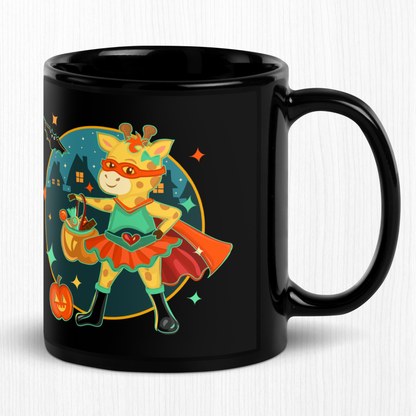 Giraffe Halloween Ceramic Mug