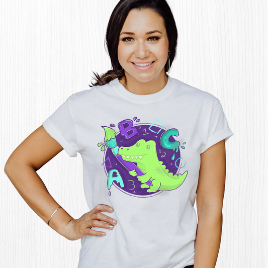 Alligator School Adult Tee