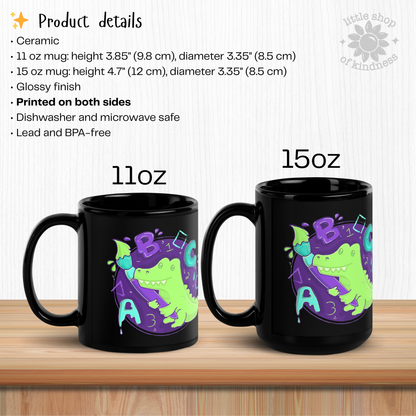 Alligator School Ceramic Mug