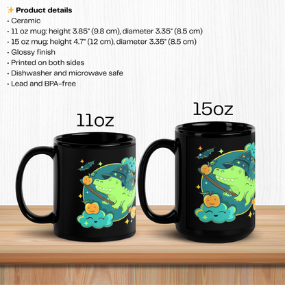Alligator Halloween Ceramic Mug