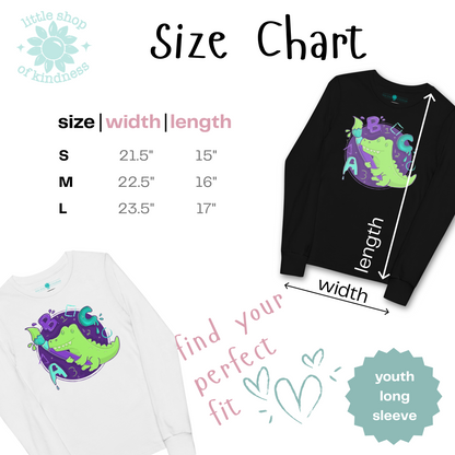 Alligator School Kids Long Sleeve