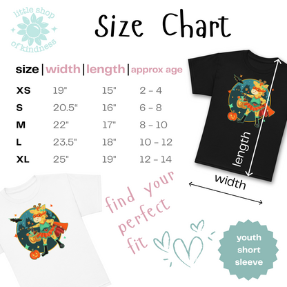 Giraffe Halloween Kids Tee