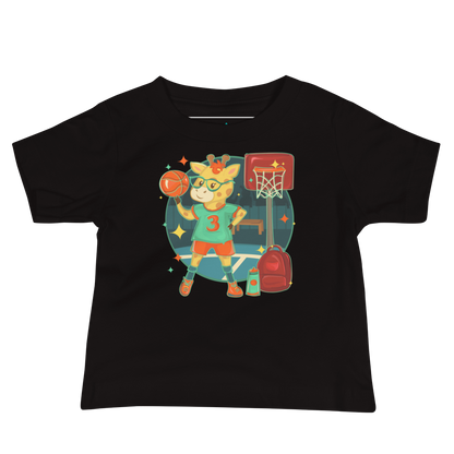 Giraffe School Baby Baby Tee