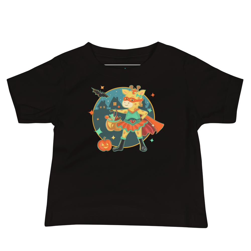 Giraffe Halloween Baby Tee
