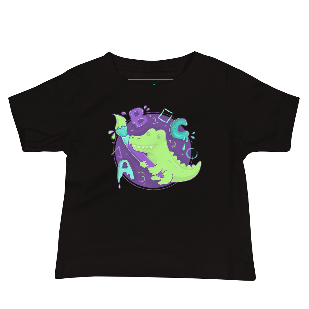 Alligator School Baby Tee