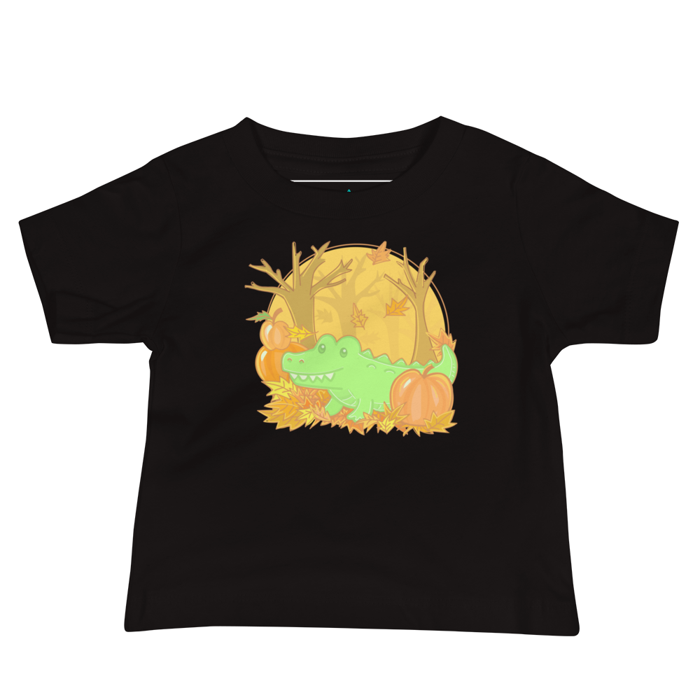 Alligator in Fall Baby Tee