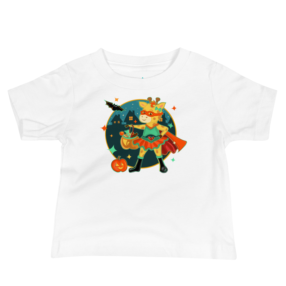 Giraffe Halloween Baby Tee