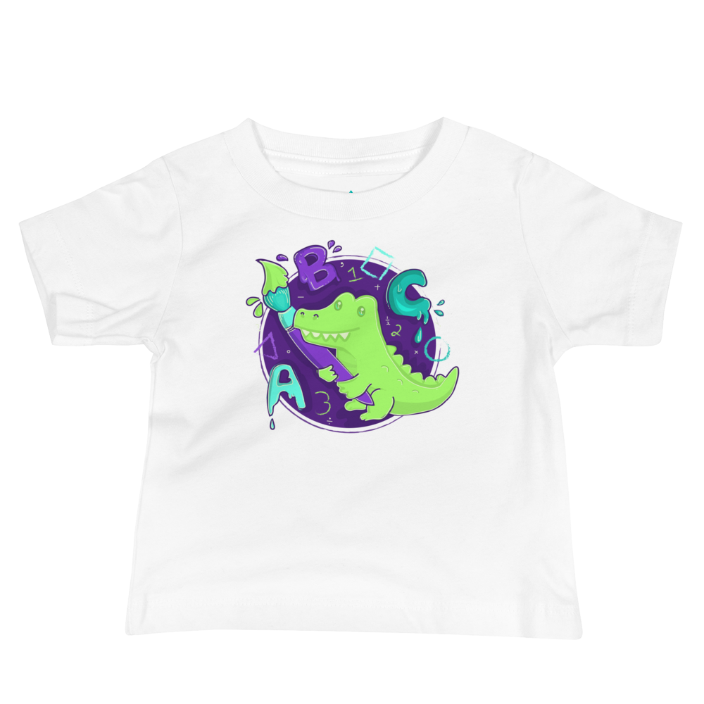 Alligator School Baby Tee