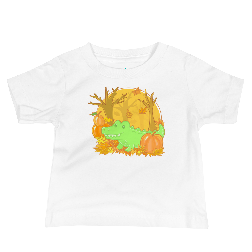 Alligator in Fall Baby Tee