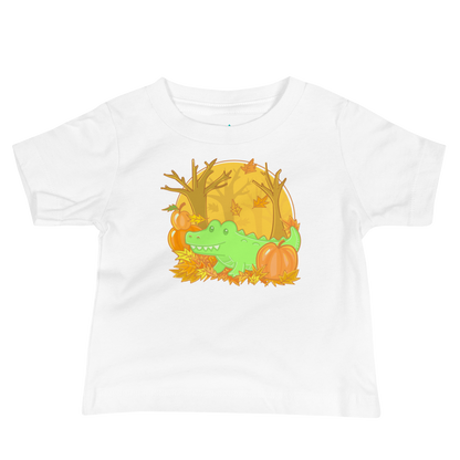 Alligator in Fall Baby Tee