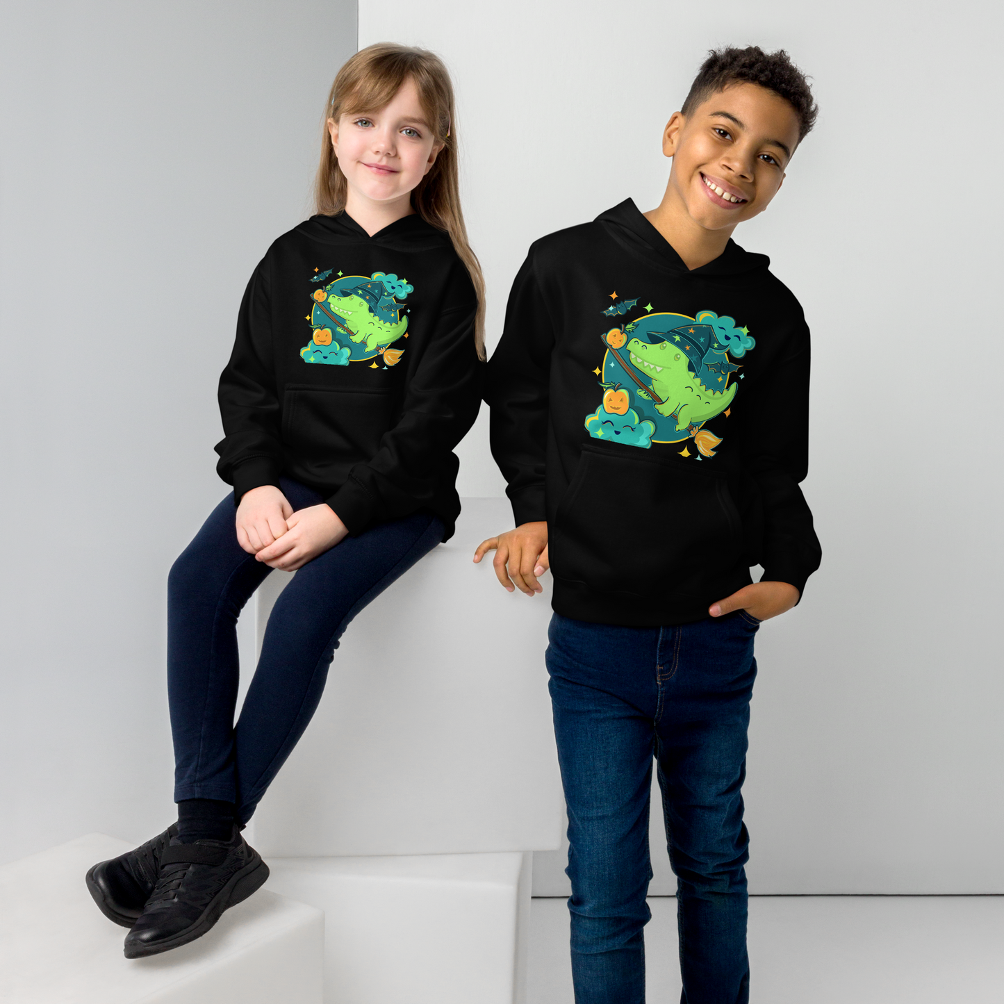 Alligator Halloween Kids Hoodie