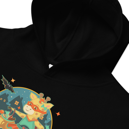 Giraffe Halloween Kids Hoodie
