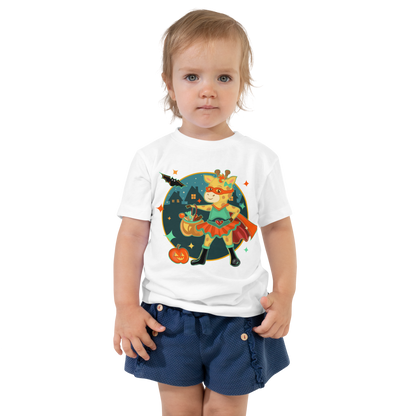 Giraffe Basketball Toddler Tee