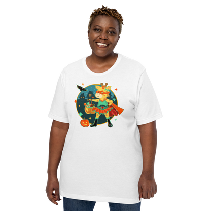 Giraffe Halloween Adult Tee
