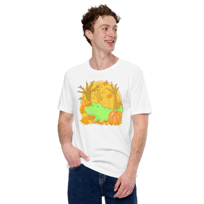 Alligator in Fall Adult Tee