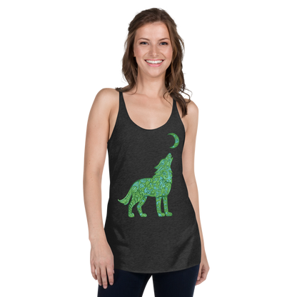 Wolf Women's Racerback Tank
