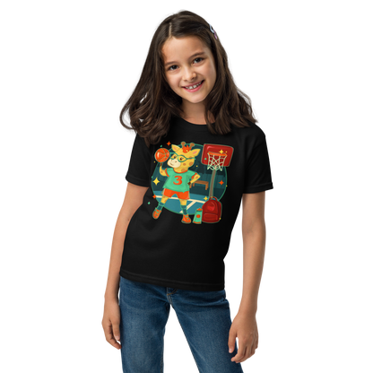 Giraffe Basketball Kids Tee