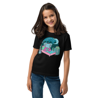 Retro Elephant Kids Tee