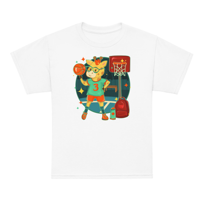 Giraffe Basketball Kids Tee